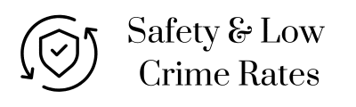 Safety and Low Crime Rates